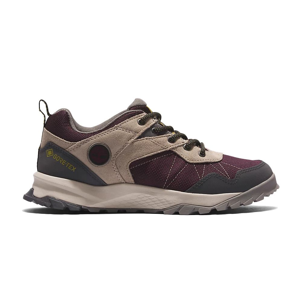Timberland LINCOLN PEAK GORE-TEX - Chaussures d'approche Femme burgundy mesh w tpe