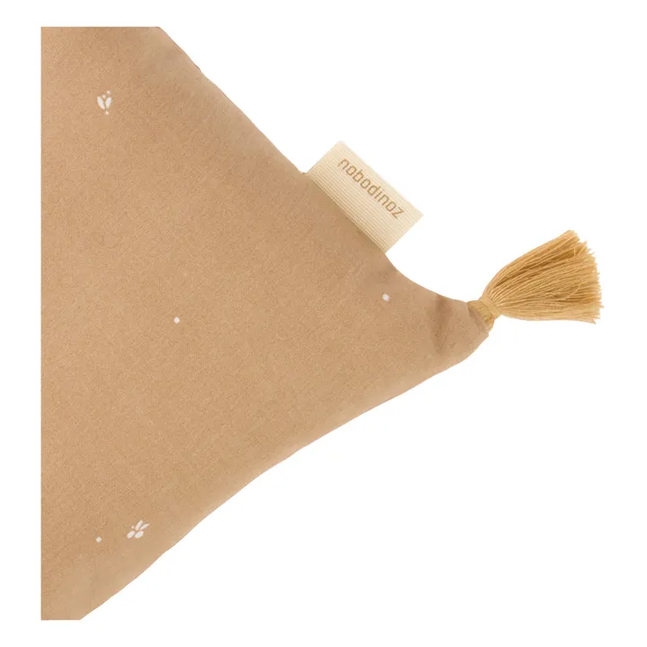 Nobodinoz Coussin rectangulaire Stories en coton bio | Blush