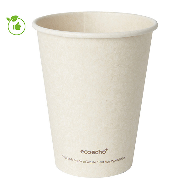 Le lot de 50 gobelets en bagasse SWEET 24 cl Duni