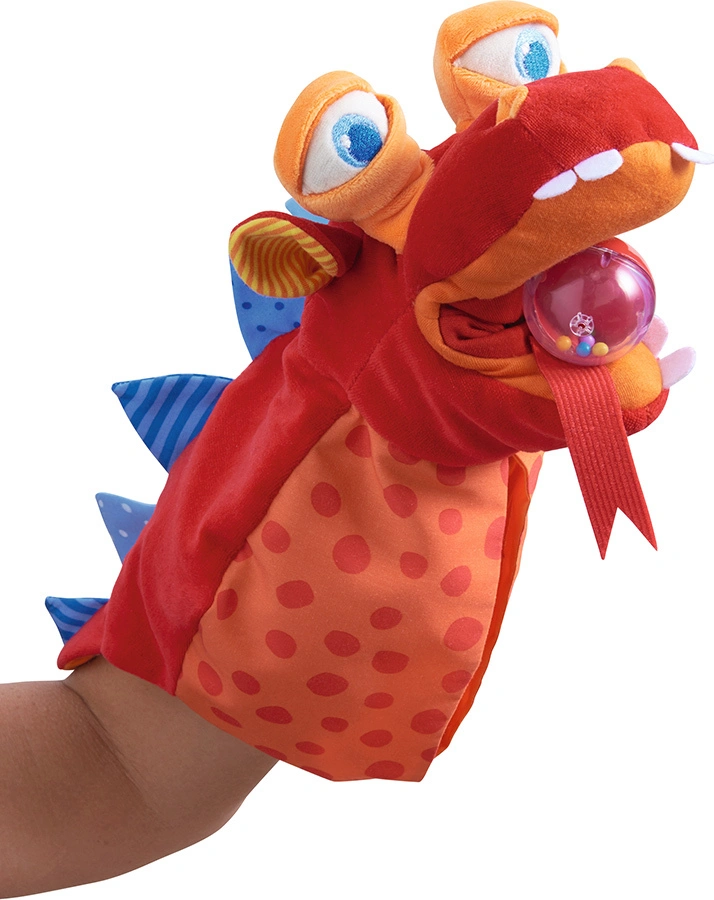 Handpuppe ALLESFRESSER 2-teilig in bunt