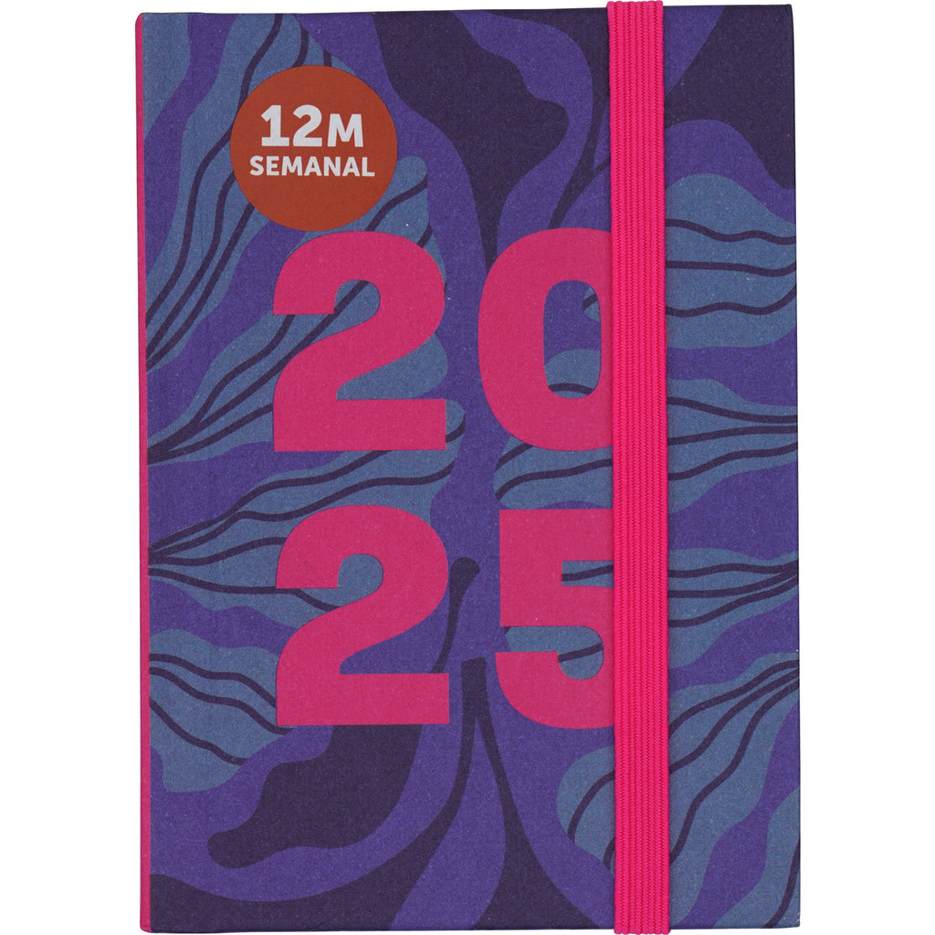 Agenda A7 2025 Semanal Botanic Note! (artigo sortido)