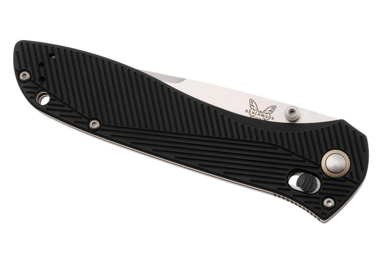 Benchmade 710-25 Stonewashed Böhler M30, Black Aluminum, zakmes