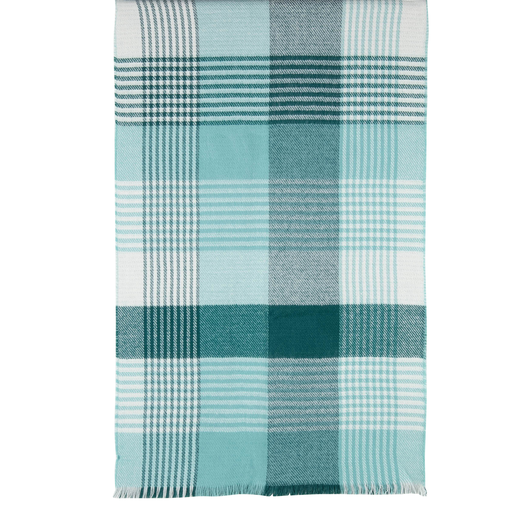 Echarpe imprimée | Bleu