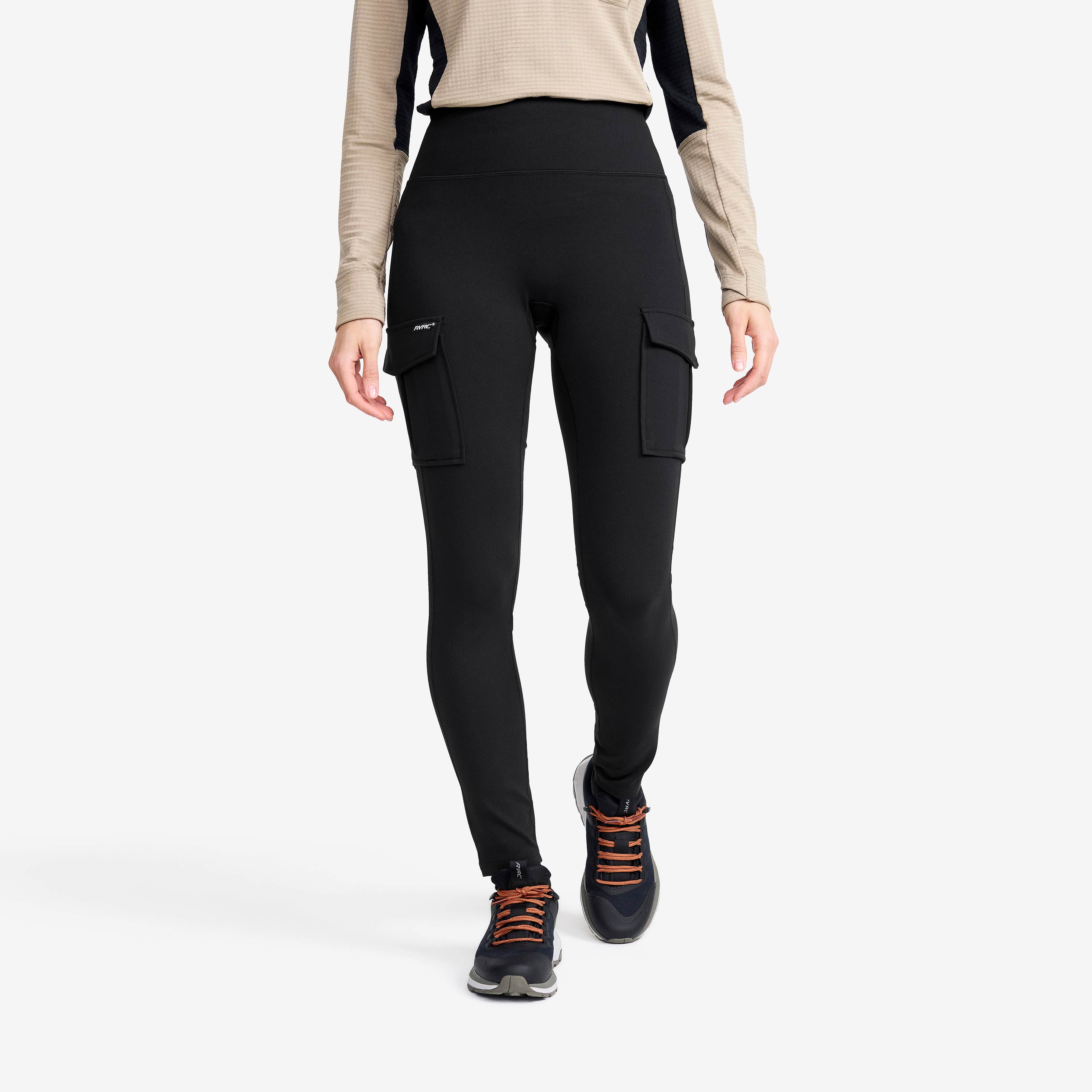 Summit Pocket Tights Dame Black