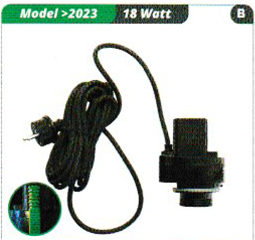 Topclear 18.000 Ballast 18W