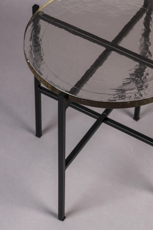 Dutchbone Vidrio bijzettafel zwart