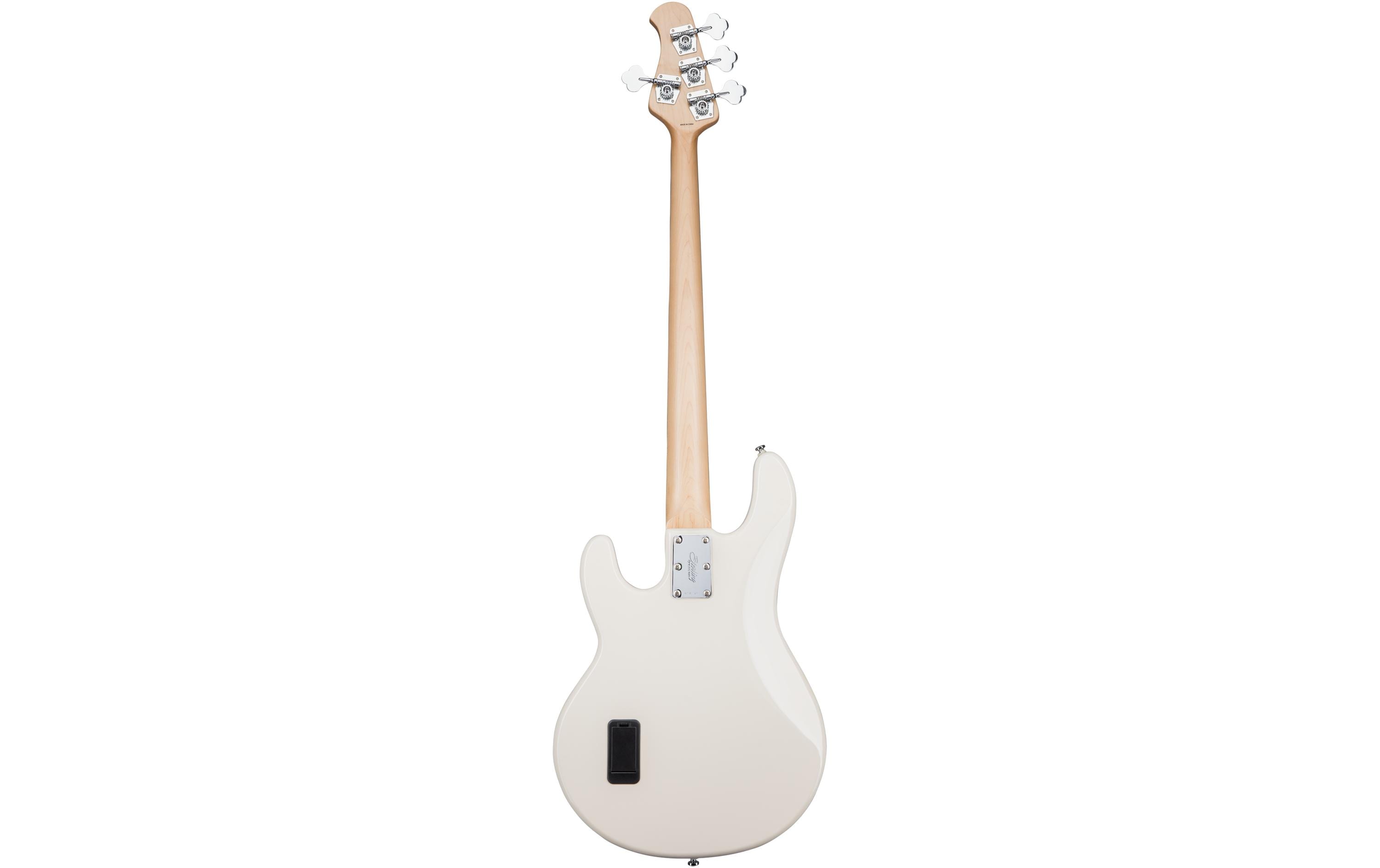E-Bass StingRay Ray4 – Vintage Cream<br>4-seitiger Bass mit Aktivelektronik und einem Humbucker