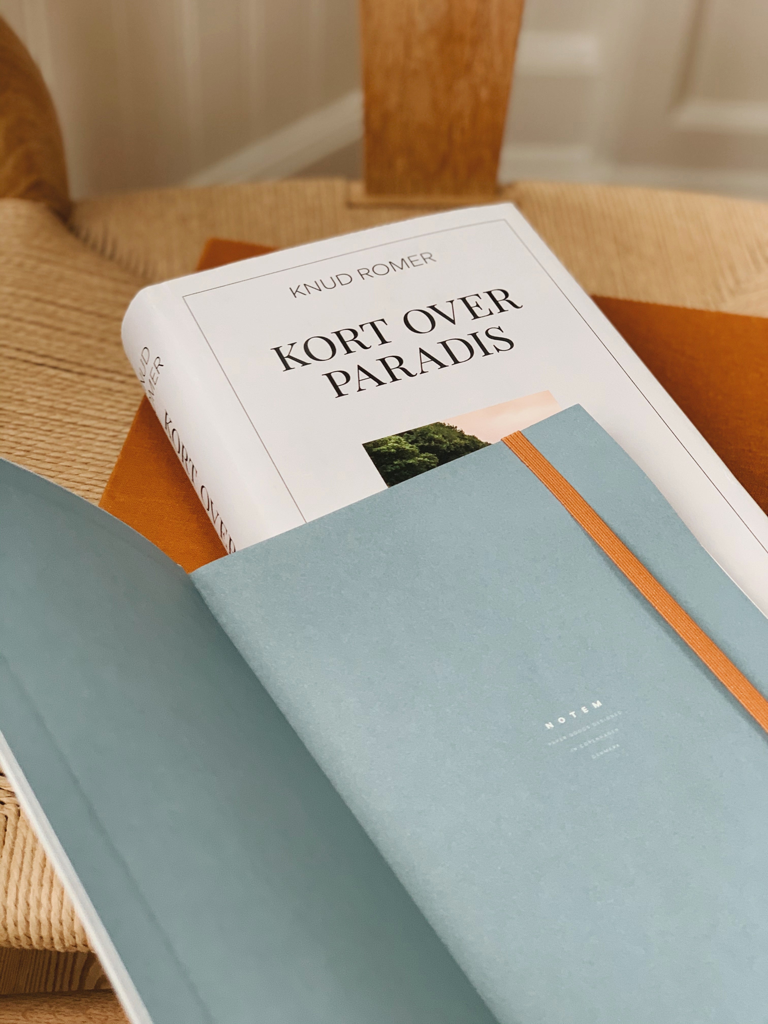 Notem  BEA notesbog m. elastisk bånd - Light Gray