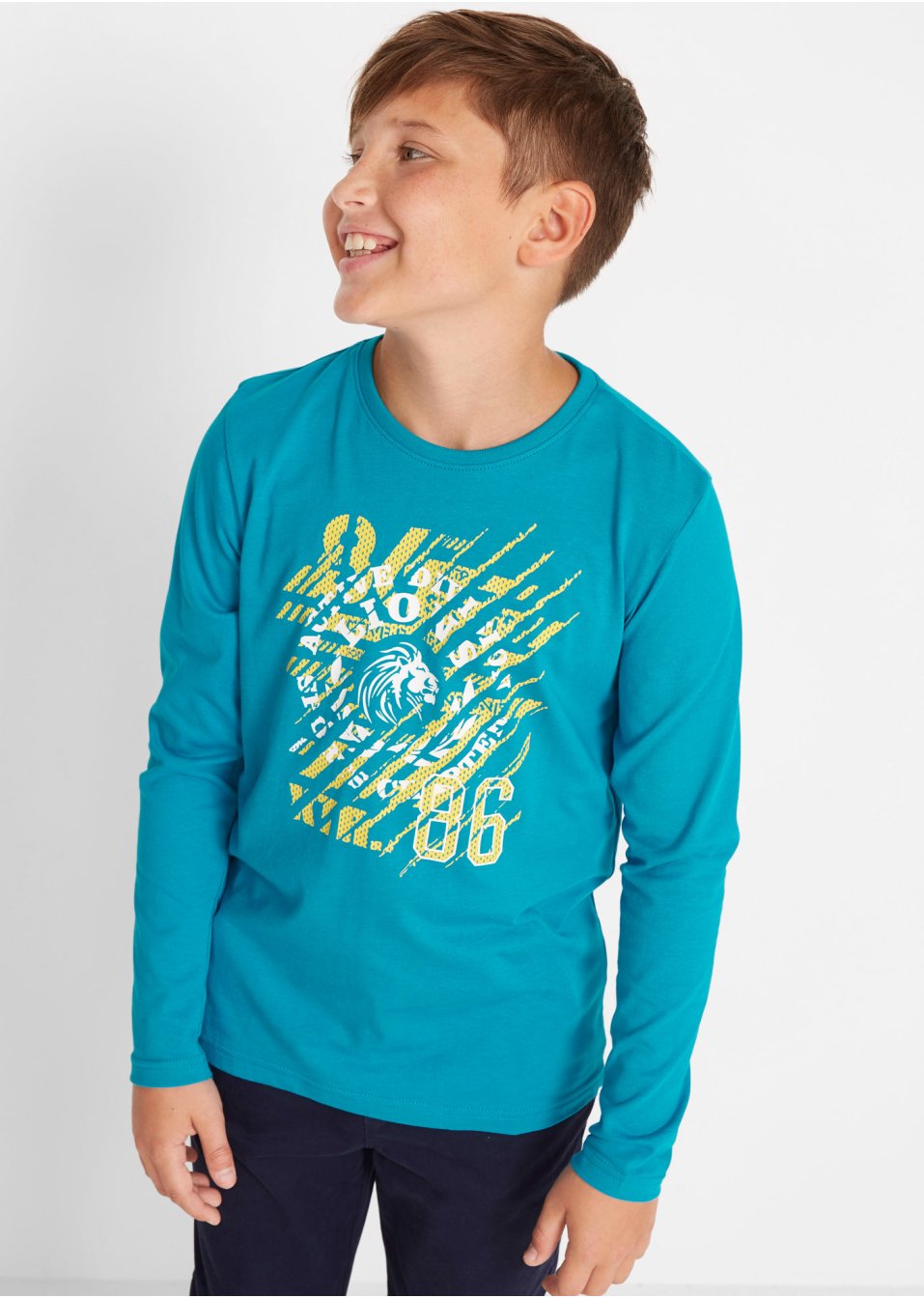 Lot de 2 T-shirts manches longues garçon
