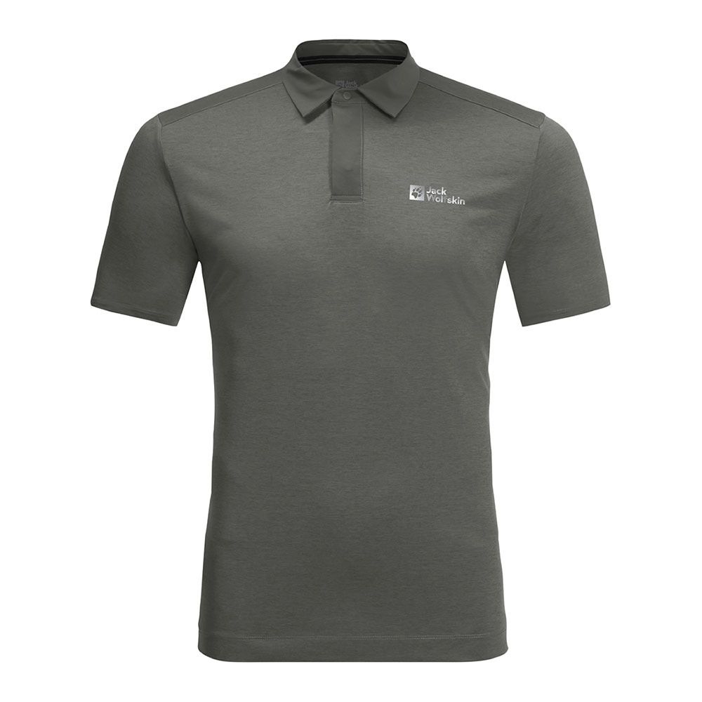 Jack Wolfskin PACK & GO - Polo Homme gecko green