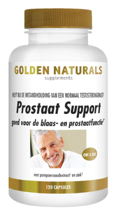 Golden Naturals Prostaat Capsules 120CP