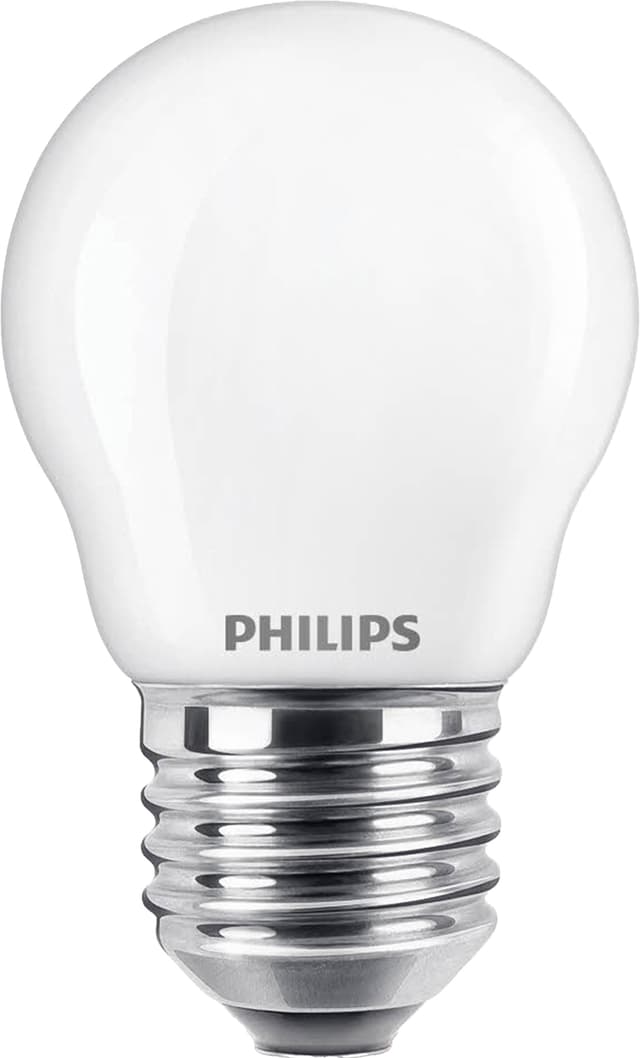 Philips Classic P45 LED-lampe 2W E27 (2 pk) (varm hvid)
