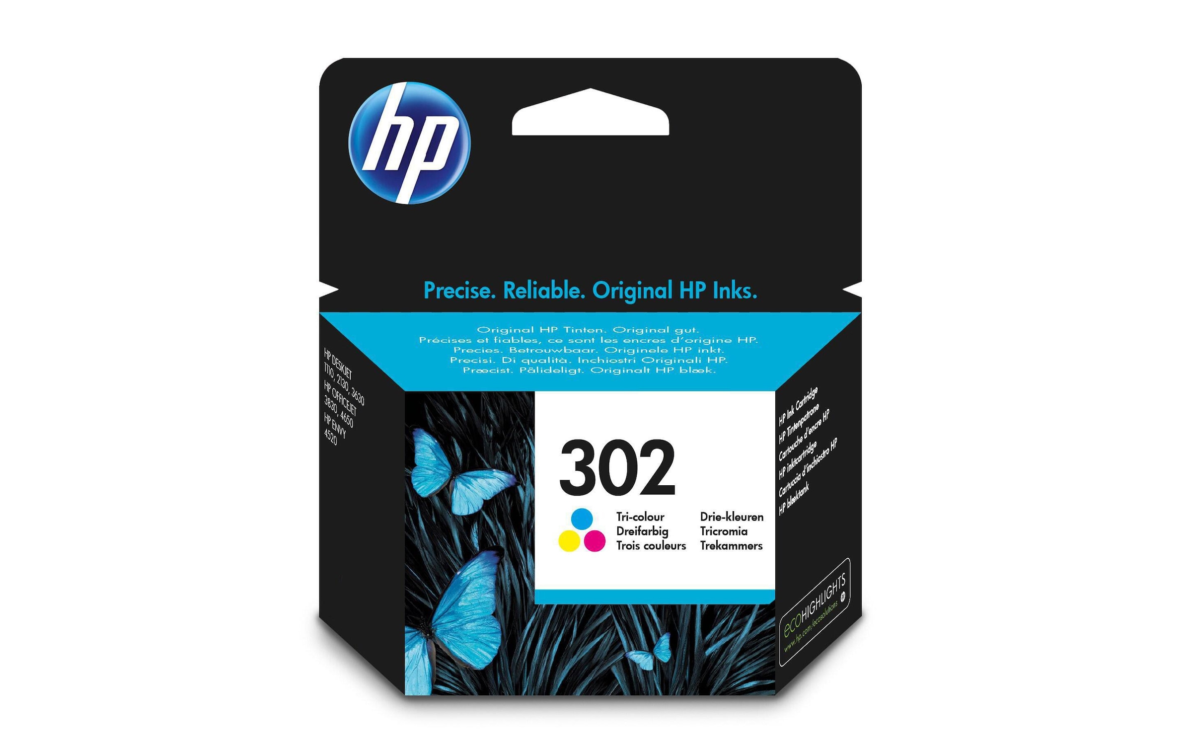 HP Tintenpatrone »Nr. 302 F6U65AE«