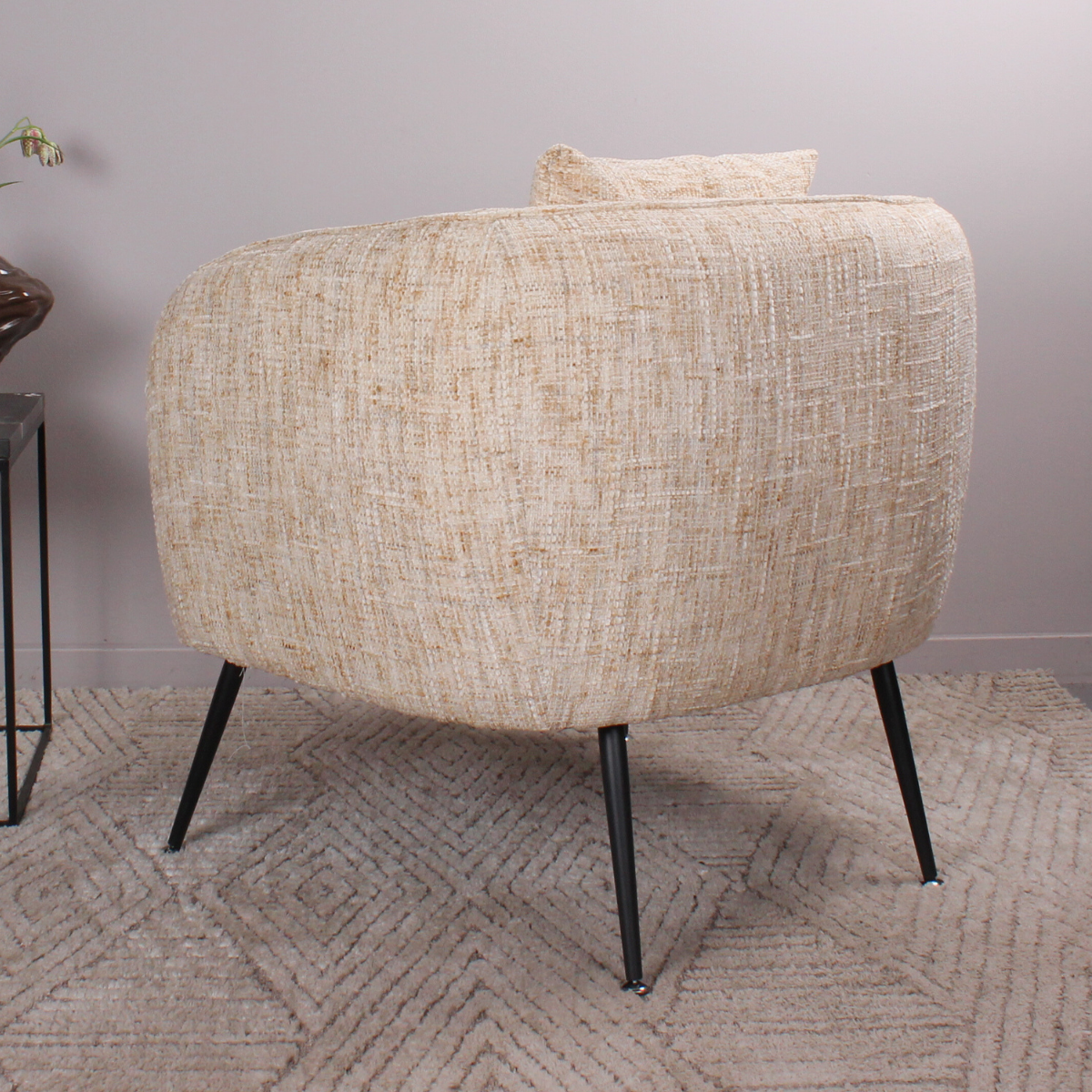 DS4U - Olan fauteuil - lichtbruin