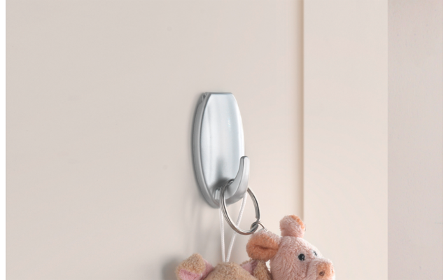 Metaltex pullCLEAN Klebehaken oval 2er Set