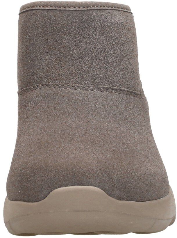 Skechers Enkellaarsjes Plat taupe