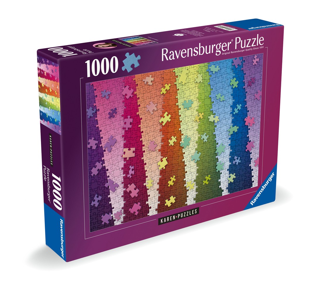 Ravensburger - Puslespil Colors On Colors 1000 brikker