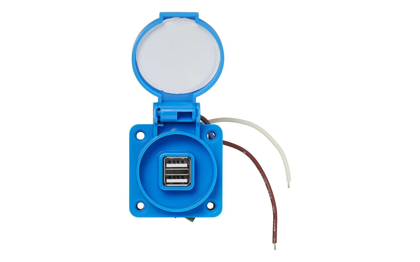 PAT Steckdose mit 2 x USB DC 5V 2100 mA