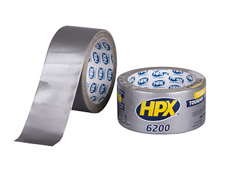 HPX 6200 48 mm × 5 m pantsertape - silver