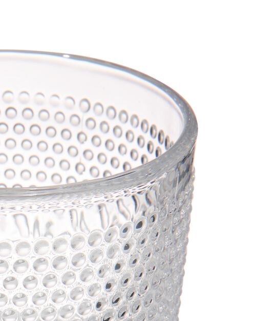 verre à eau Bergen boules relief 270ml
