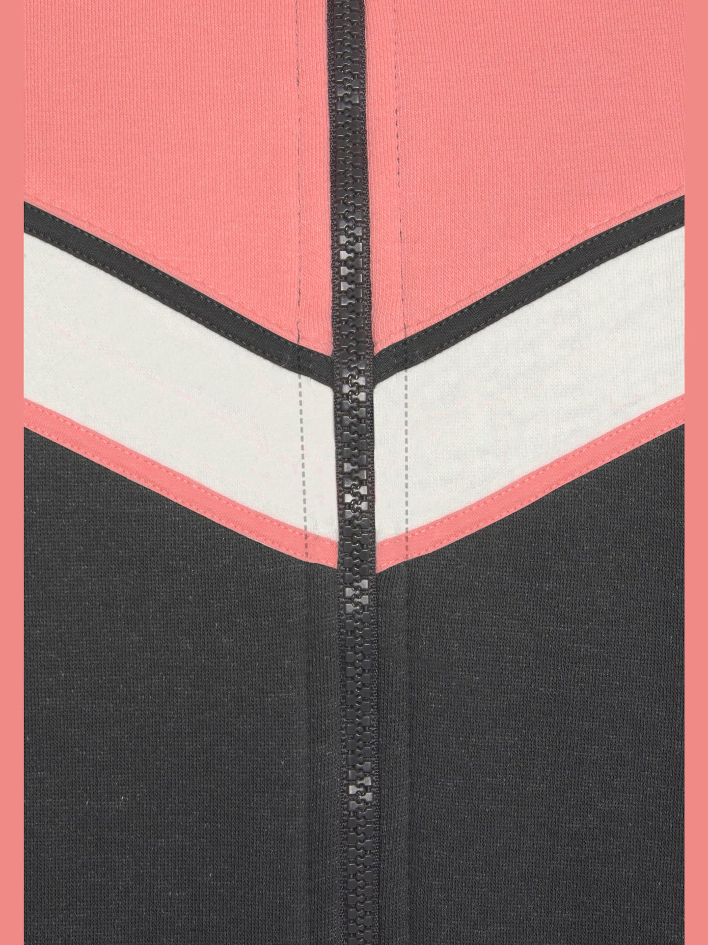 Veste sweat à rayures