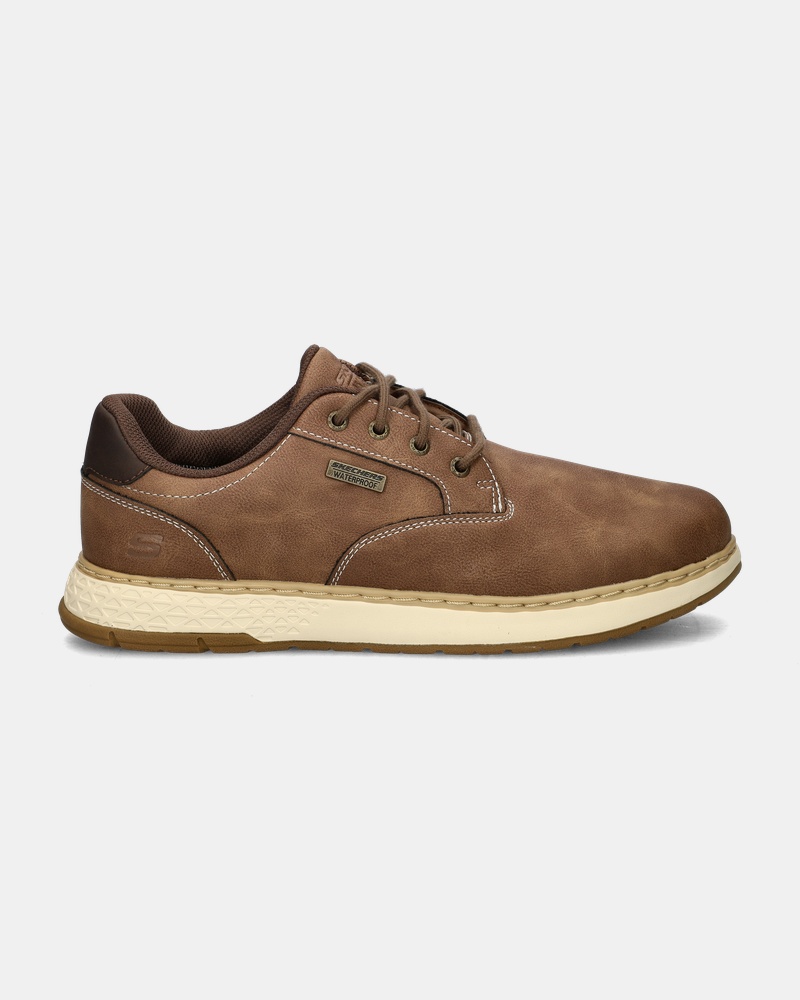 Skechers Garlan - Pryor Lage sneakers  - bruin