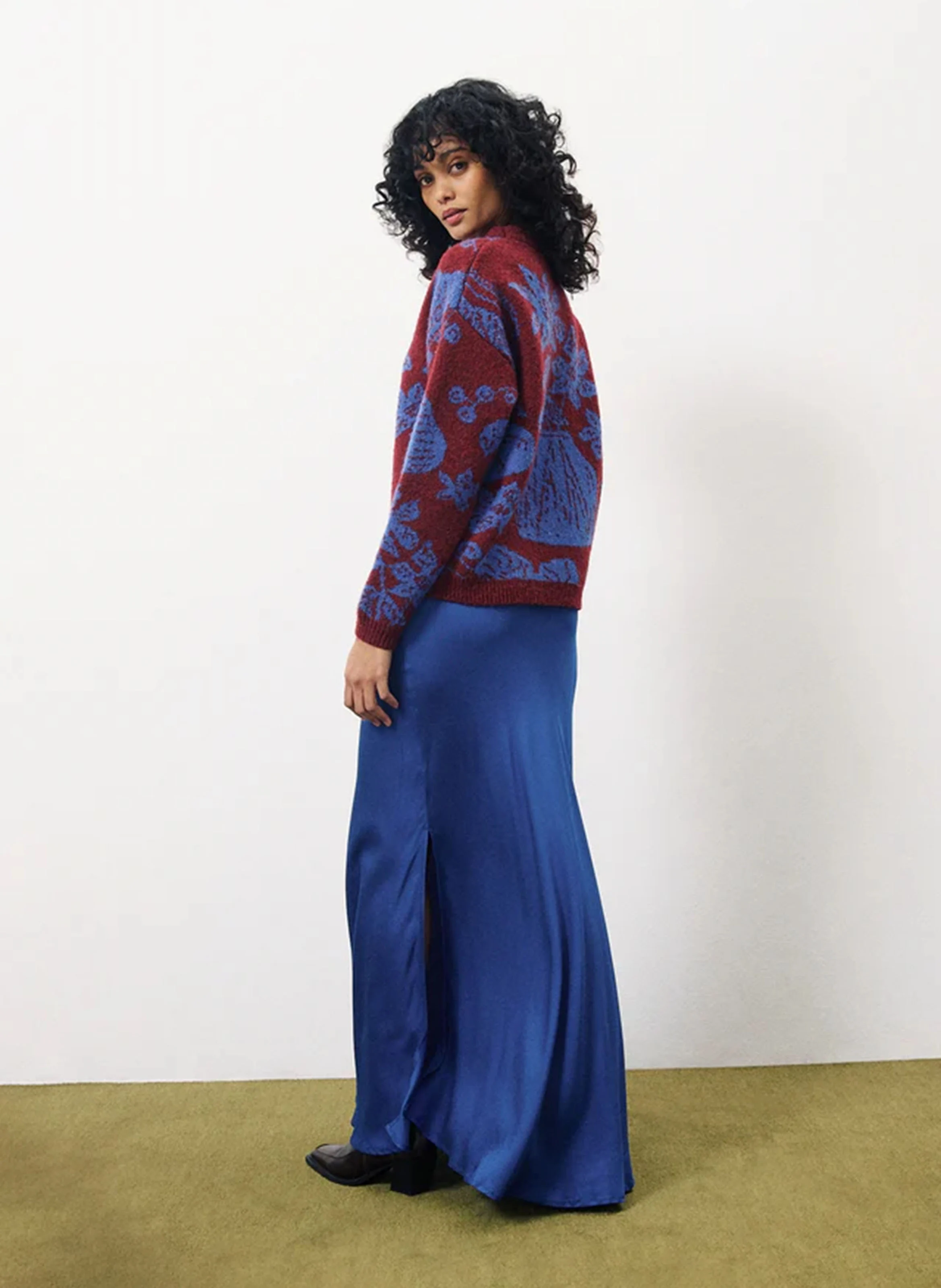 EGENIE - Pull col rond en jacquard | Multicolore