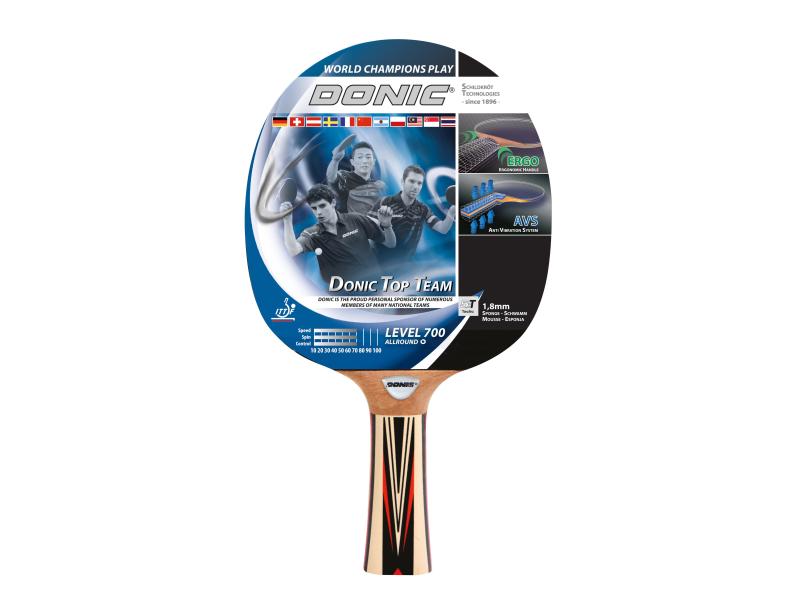 DONIC Schildkröt Tischtennisschläger Top Team 700 Tischtennisschläger