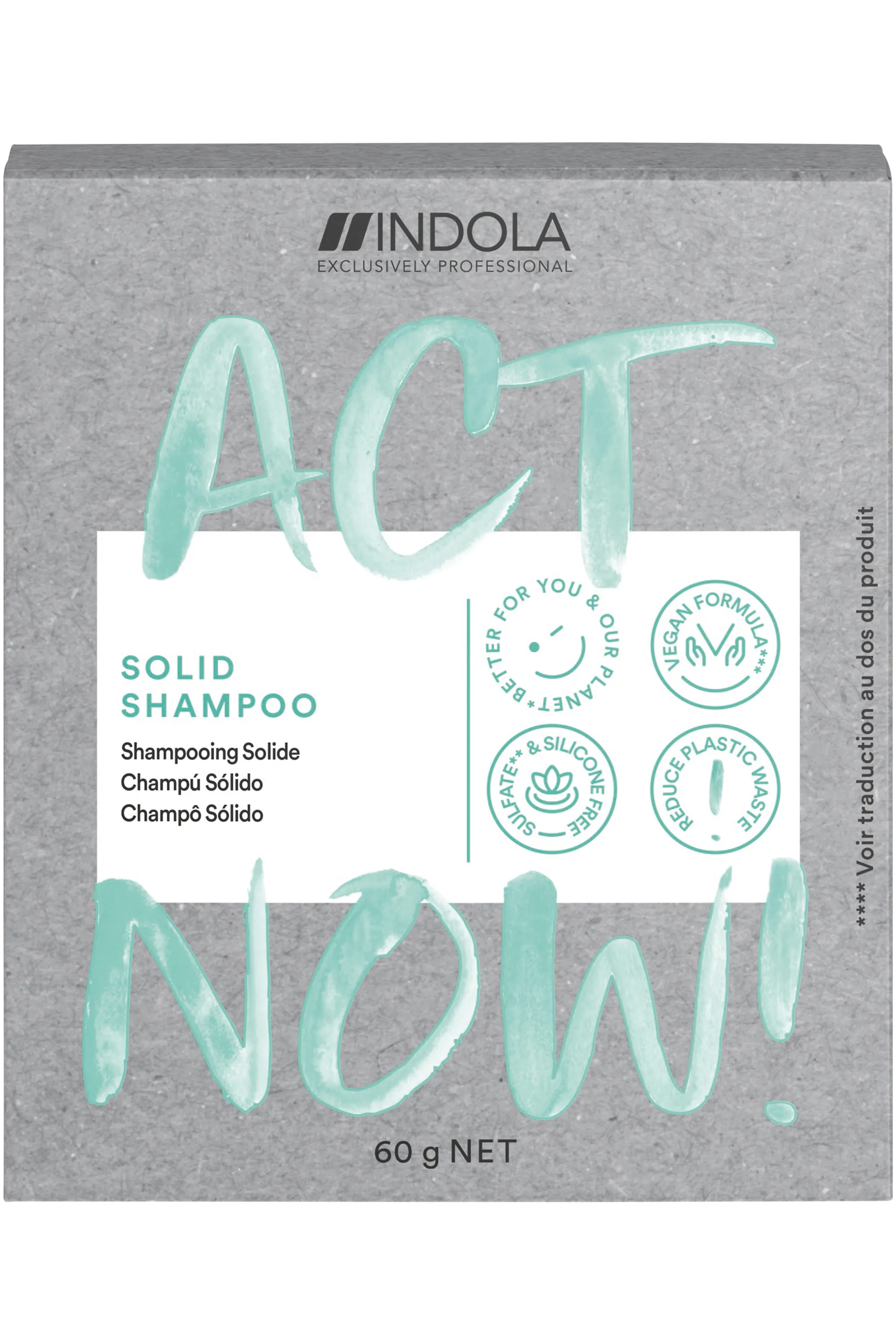 ACT NOW Shampooing solide ACT NOW!