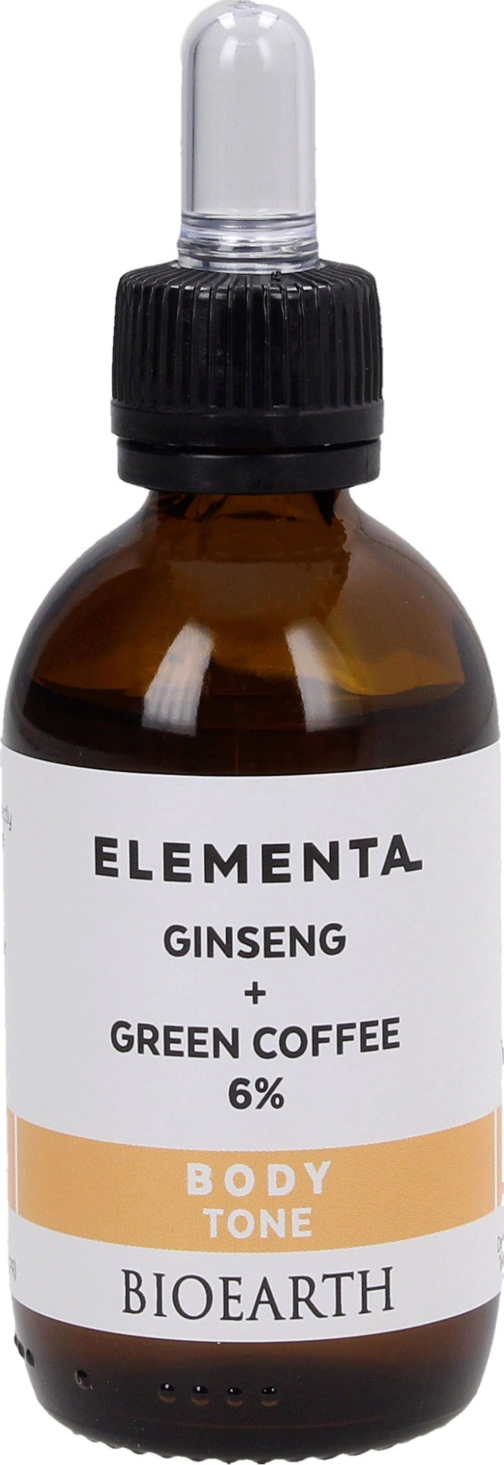 BIOEARTH  ELEMENTA BODY TONE Ginseng + Grüner Kaffee 6%, 50 ml