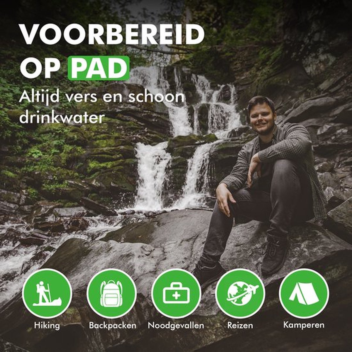 Travelhawk waterfilter - 1000 liter