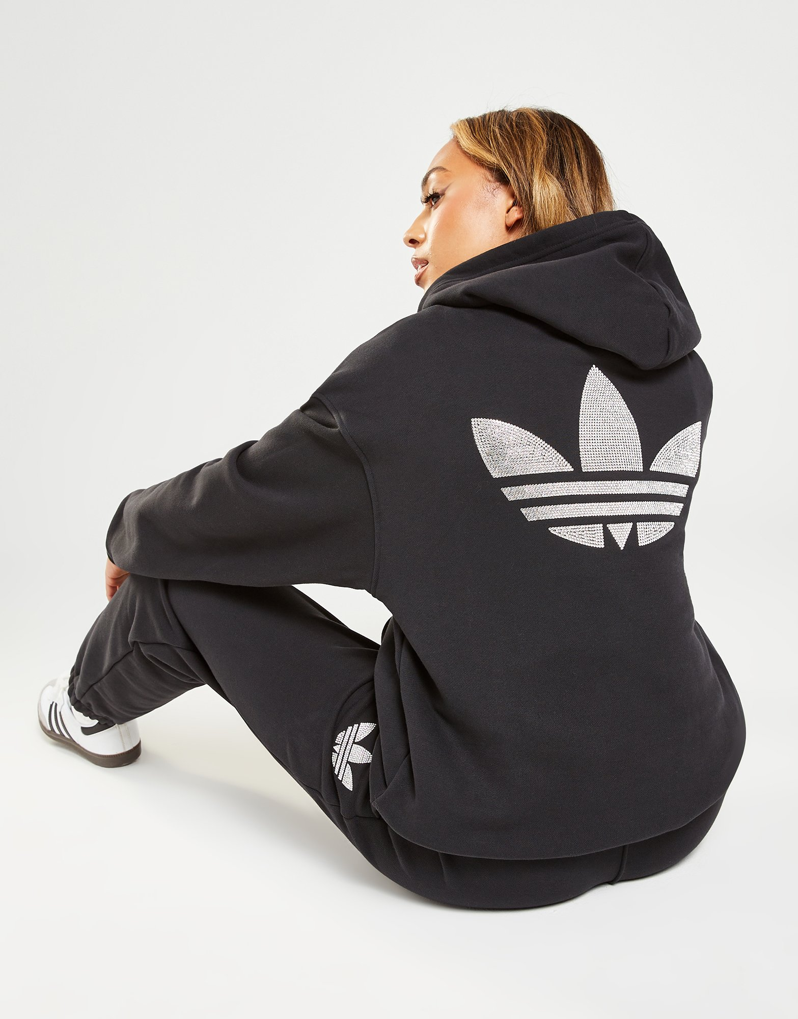 adidas Originals Sweat-shirt à capuche oversize Embellished