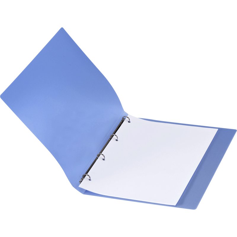 Classeur 4 anneaux plastifié Viquel Propysoft personnalisable A4 - Dos 2,5 cm couleurs translucides