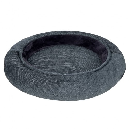 Cama redonda Halo para animais de estimação, verde
