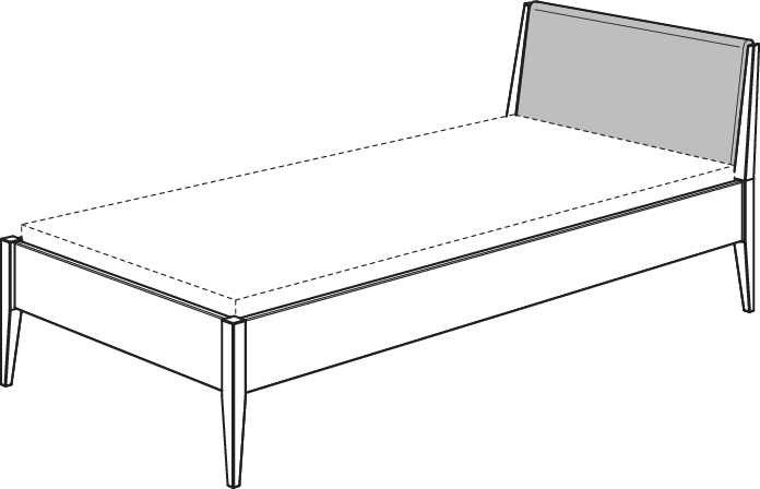 Jugendbett Sten PAIDI