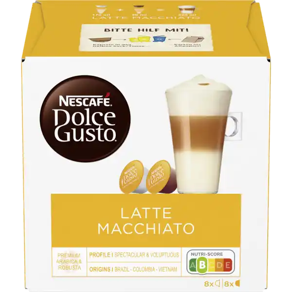 Latte Macchiato Kaffeekapseln