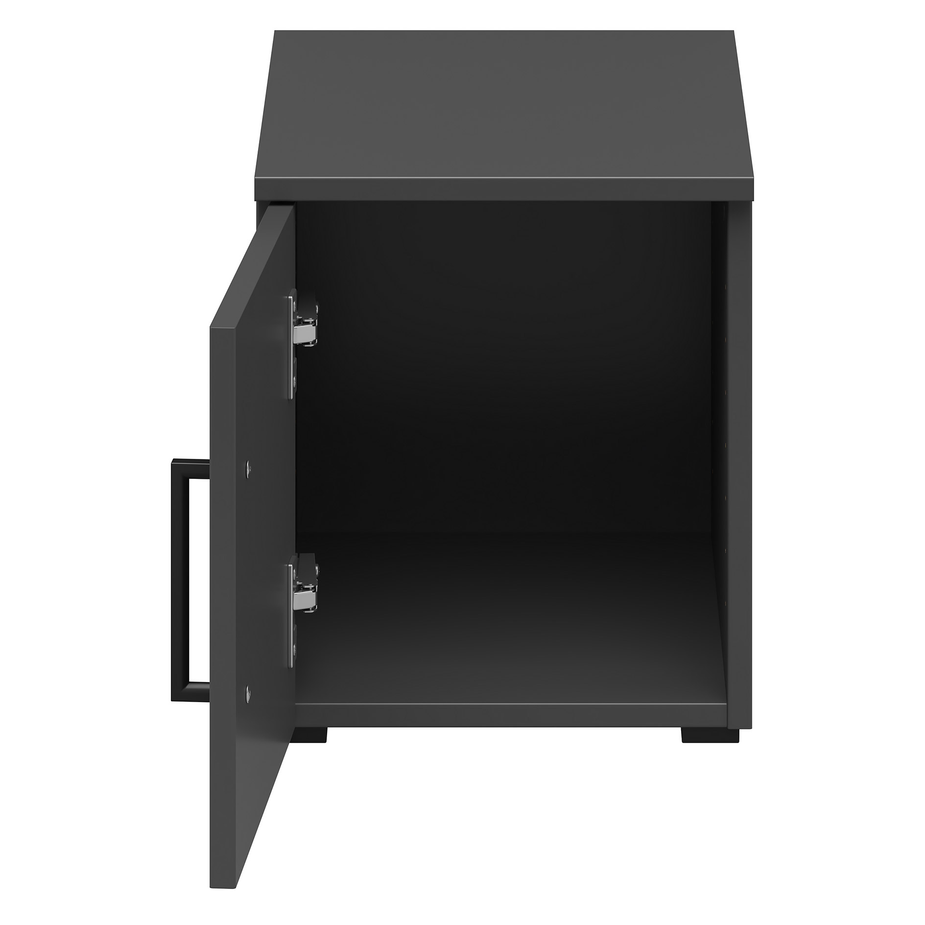 Aufsatzelement - auch hängend verwendbar - anthrazit - Breite 30 cm