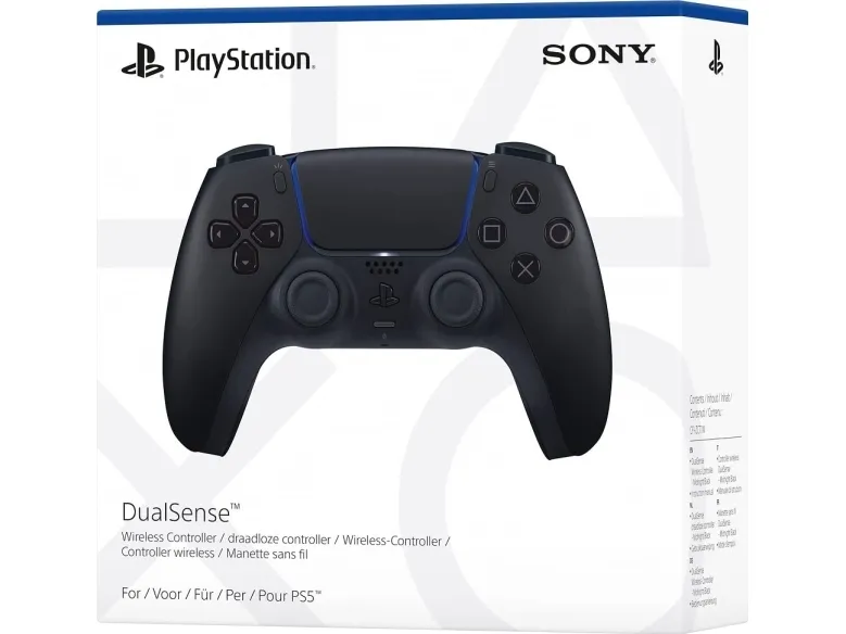 Sony | DualSense™ - Gamepad - trådløs - Bluetooth - for Sony PlayStation® 5 | Midnight Black