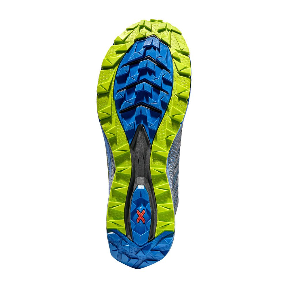 La Sportiva JACKAL II GTX - Chaussures trail Homme carbon/electric blue