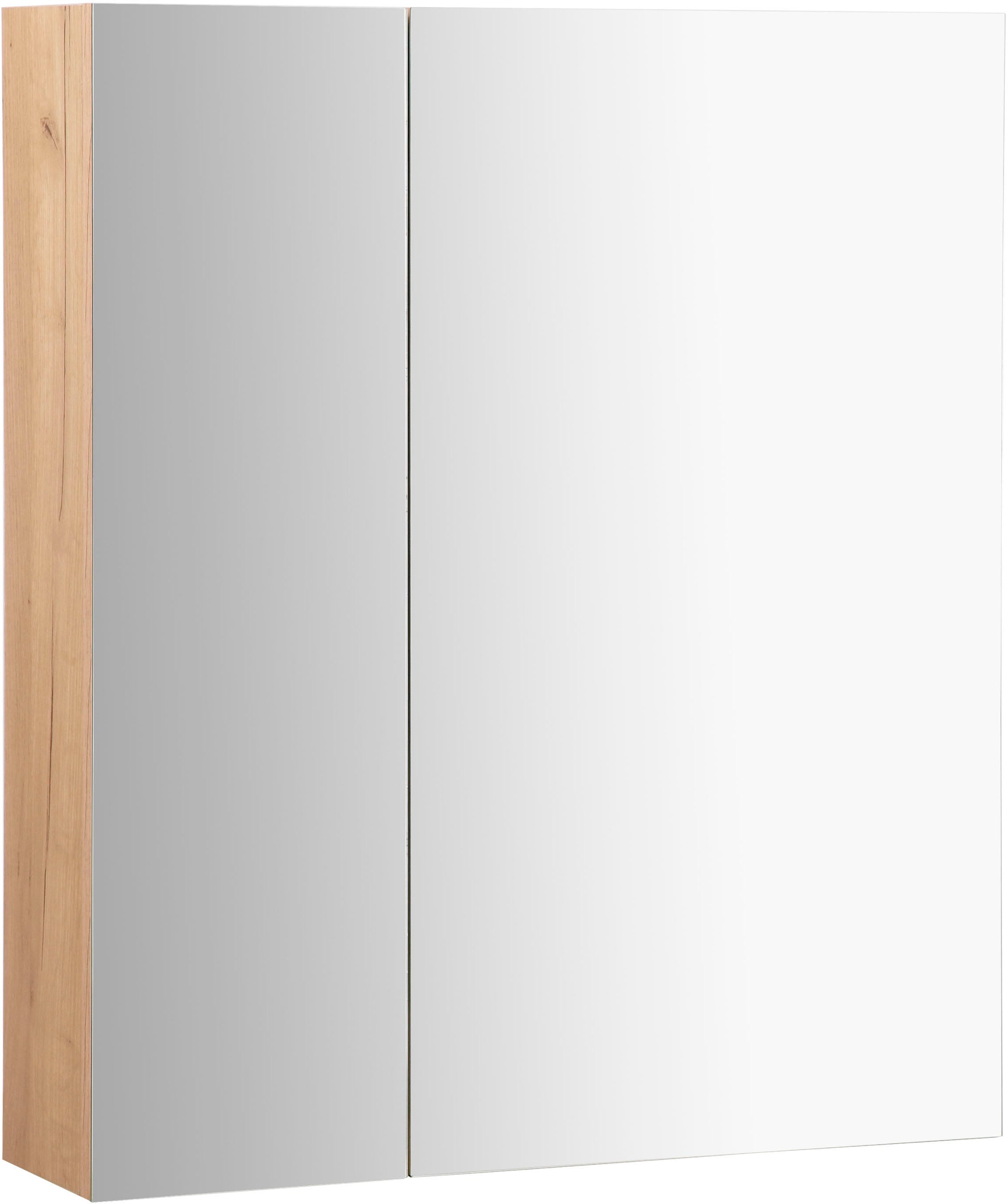 welltime Badmöbel-Set »Lund Badmöbel Set Badschrank Badezimmerset«