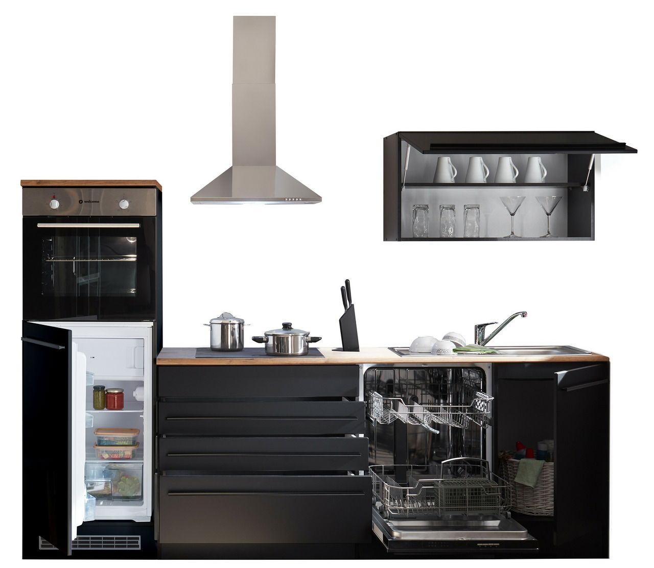 Yourkitchen Küchenblock 260 JAZZ