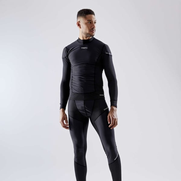 Sous vêtement vélo CRAFT ACTIVE EXTREME X WIND LS BLACK/GRANITE
