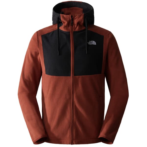 Veste polaire THE NORTH FACE M HOMESAFE FULL ZIP FLEECE HOODIE BRANDY BROWN/TNF BLACK