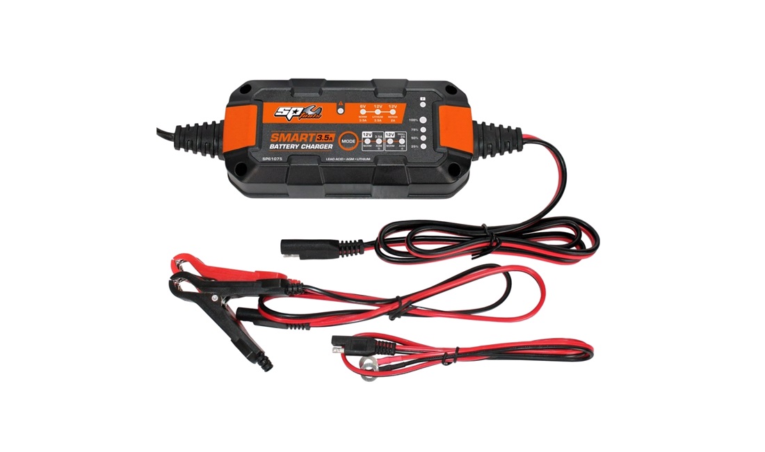 Batterilader 6/12v 3,5A - SP Tools