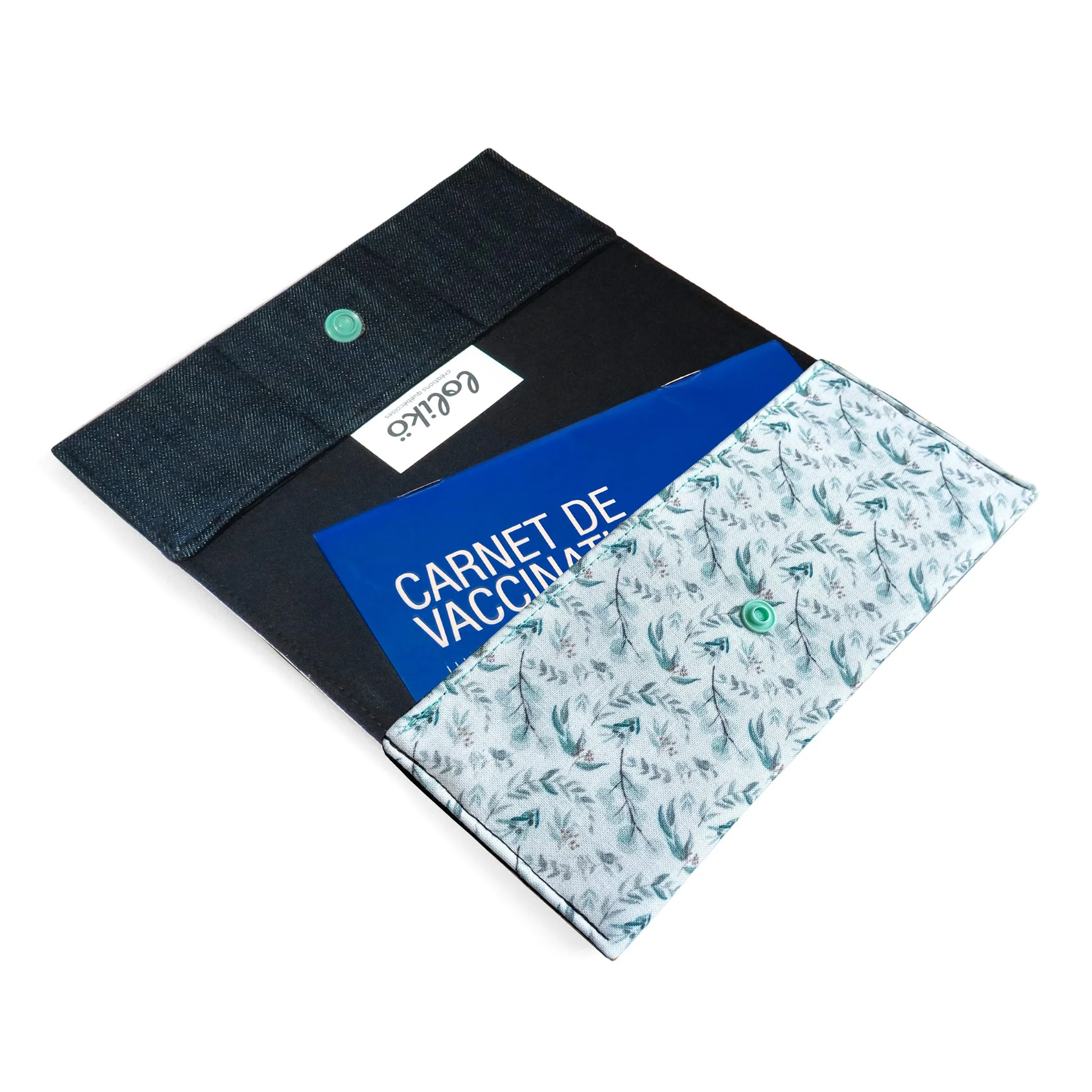 Loliko Protège Carnet de Santé - Eucalyptus