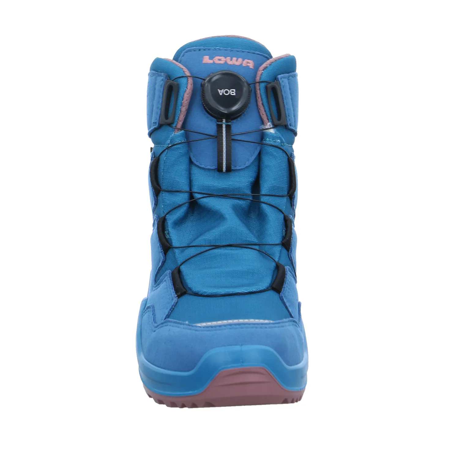 LOWA Mädchen-Snowboot Membrane Türkis Textil  Winterstiefel