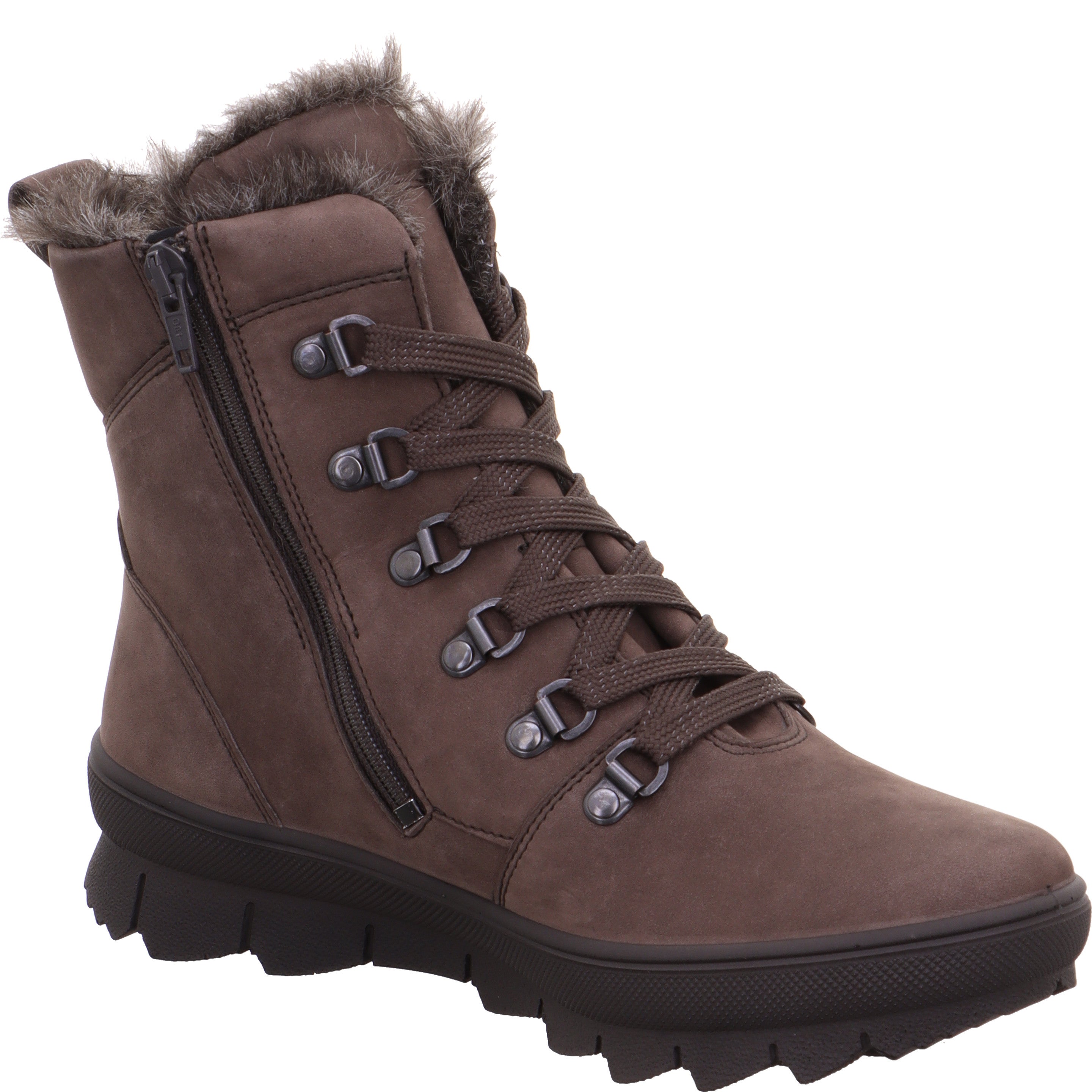 legero NOVARA Damen  Schnürboots mit Reißverschluss - Farbe: Ossido - Größe: 7
