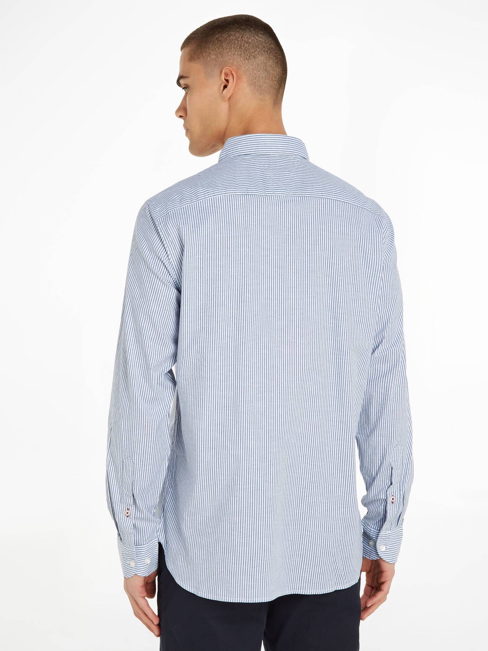 Tommy Hilfiger| Herren Hemd COLLECTION 1985 Regular Fit Langarm