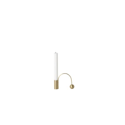 ferm LIVING Balance Lysestage, Messing