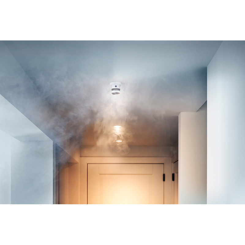 KlikAanKlikUit draadloze Zigbee smart rookmelder ZSDR-850 Wit